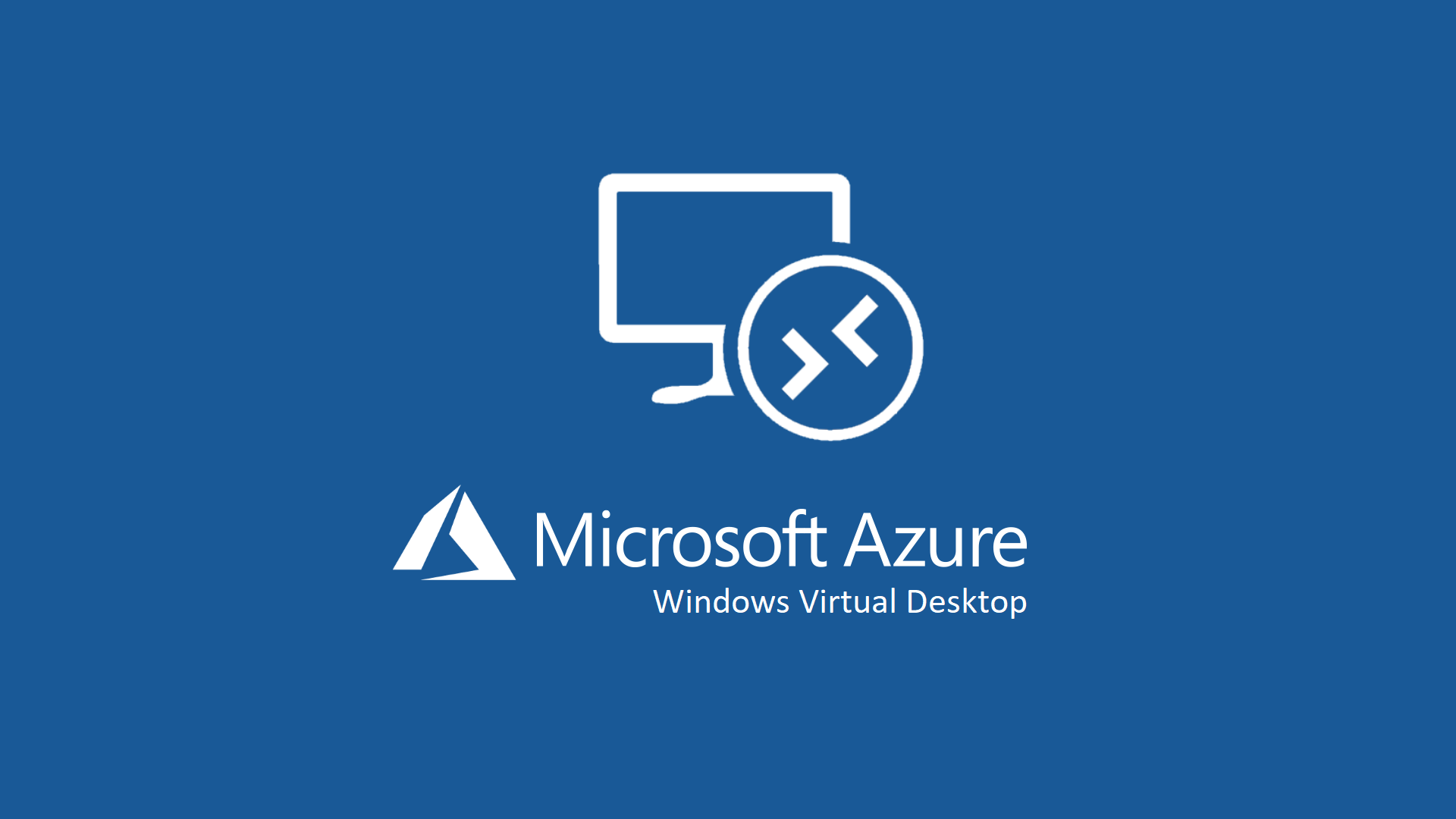 Microsoft Azure Virtuel Desktop Microsoft Azure Virtual Desktop